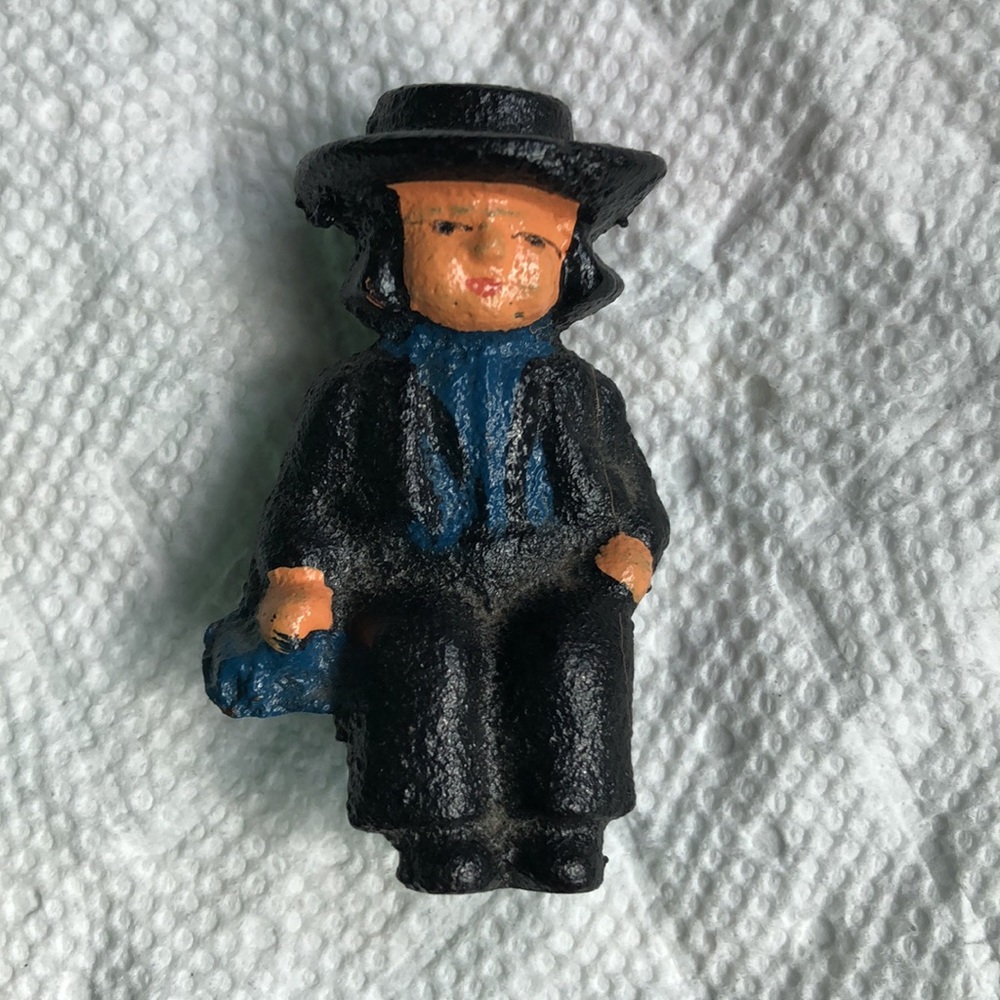 Cast Iron Figurines 5 Pieces - Picture 5 of 8